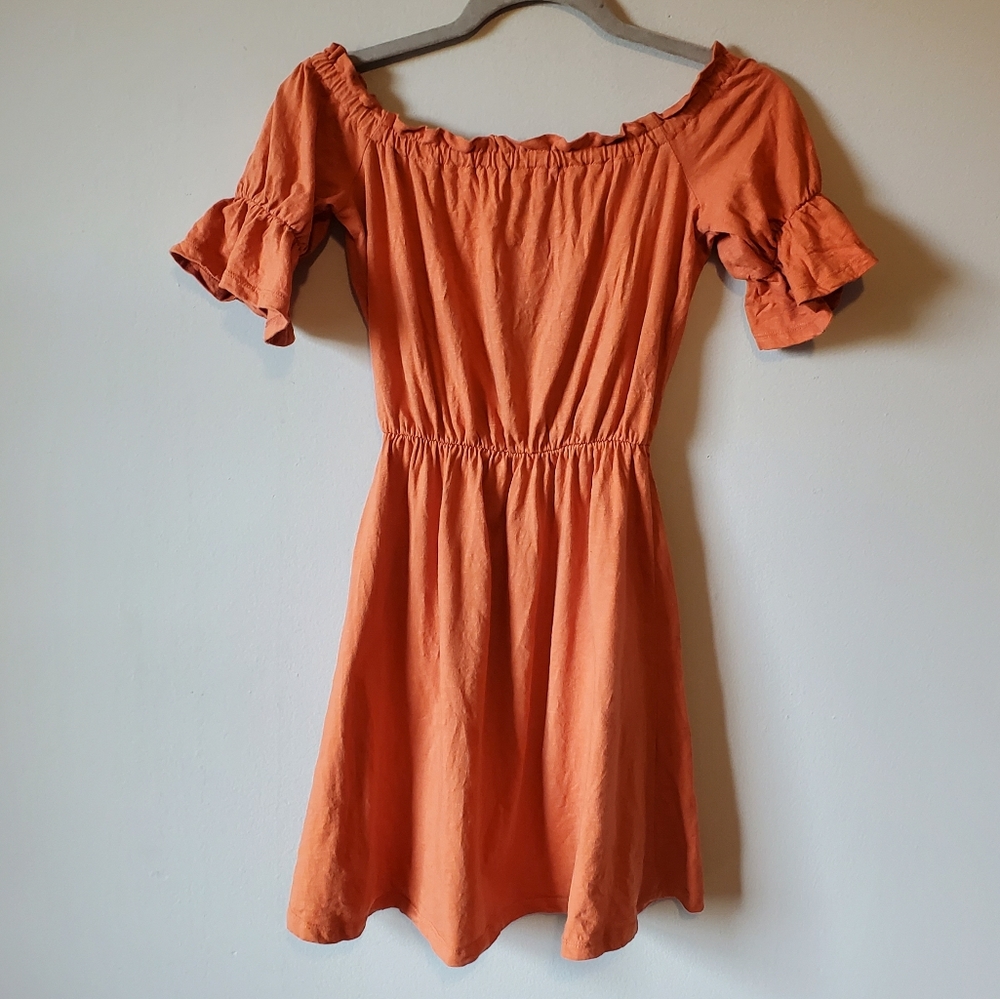 ASOS Off The Shoulder Cotton Dress